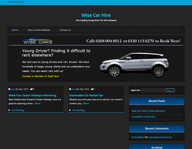 Car Hire Company Blog